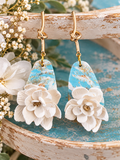 Coastal Magnolia Blooms